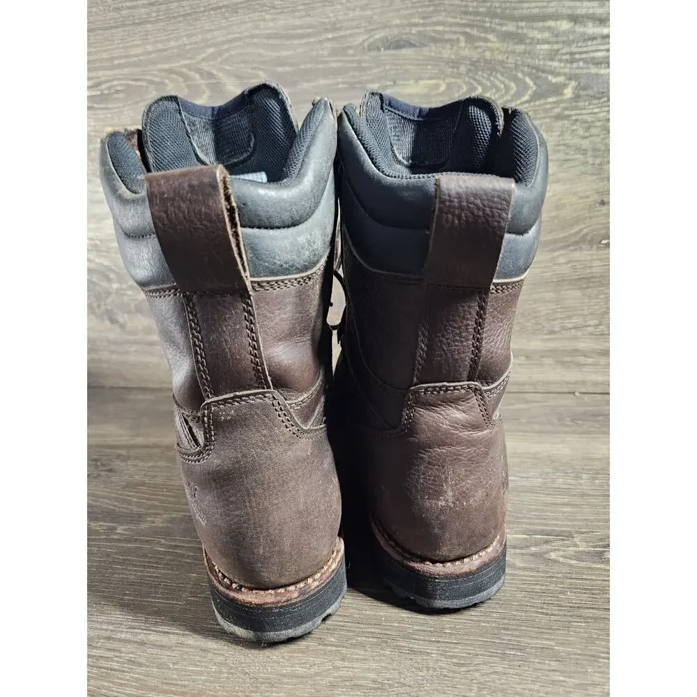 Red Wing Shoes Irish Setter Tracker 804 Boots Size 9.5D Brown Leather Waterproof
